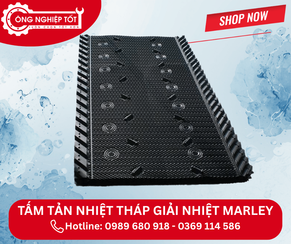 Địa chỉ mua Tấm tản nhiệt tháp giải nhiệt Marley uy tín